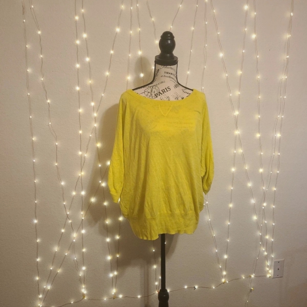 Yellow Summerfield light sweater
